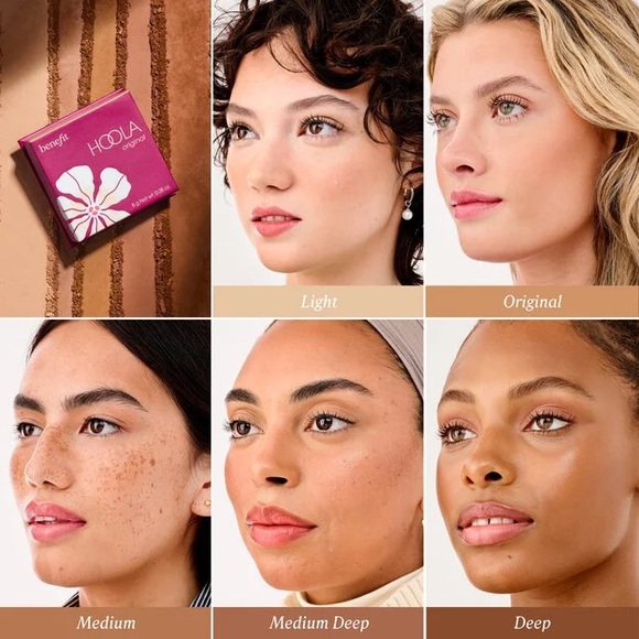 Benefit Hoola Light Bronzer Powder Full Size with Brush in packaging 8g .28 oz - Picture 3 of 3